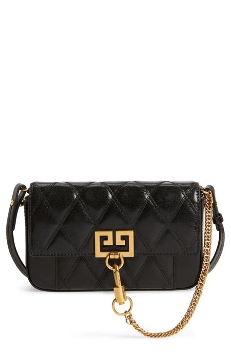 givenchy mini pocket quilted convertible leather bag|Micro 4G Soft bag in quilted leather .